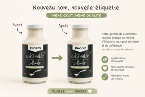 nouvelle crème végétale recolt